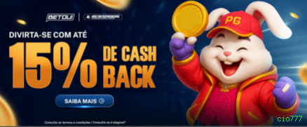 Imagem promocional da experiência de game da cio777